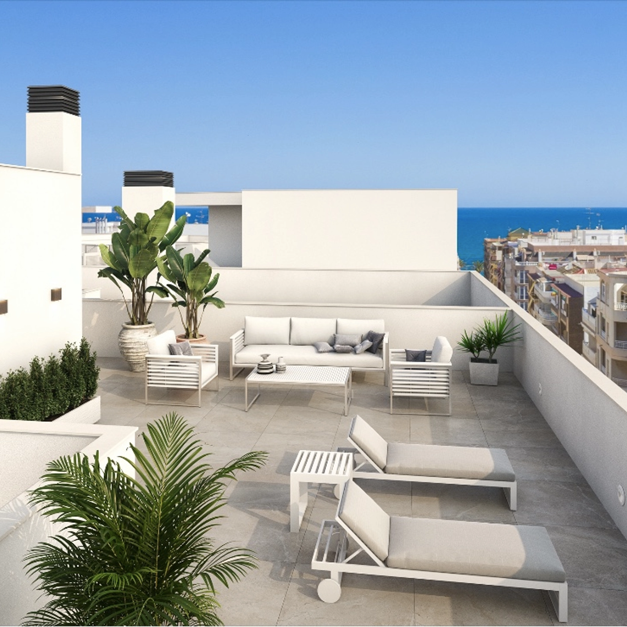 Nytt exklusivt takvånings projekt i Torrevieja