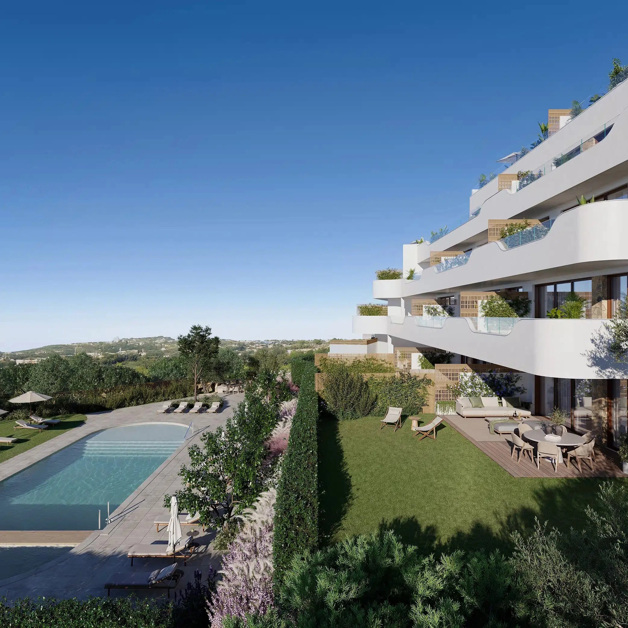 Samtida lyxlägenheter - Las Colinas Golf Resort