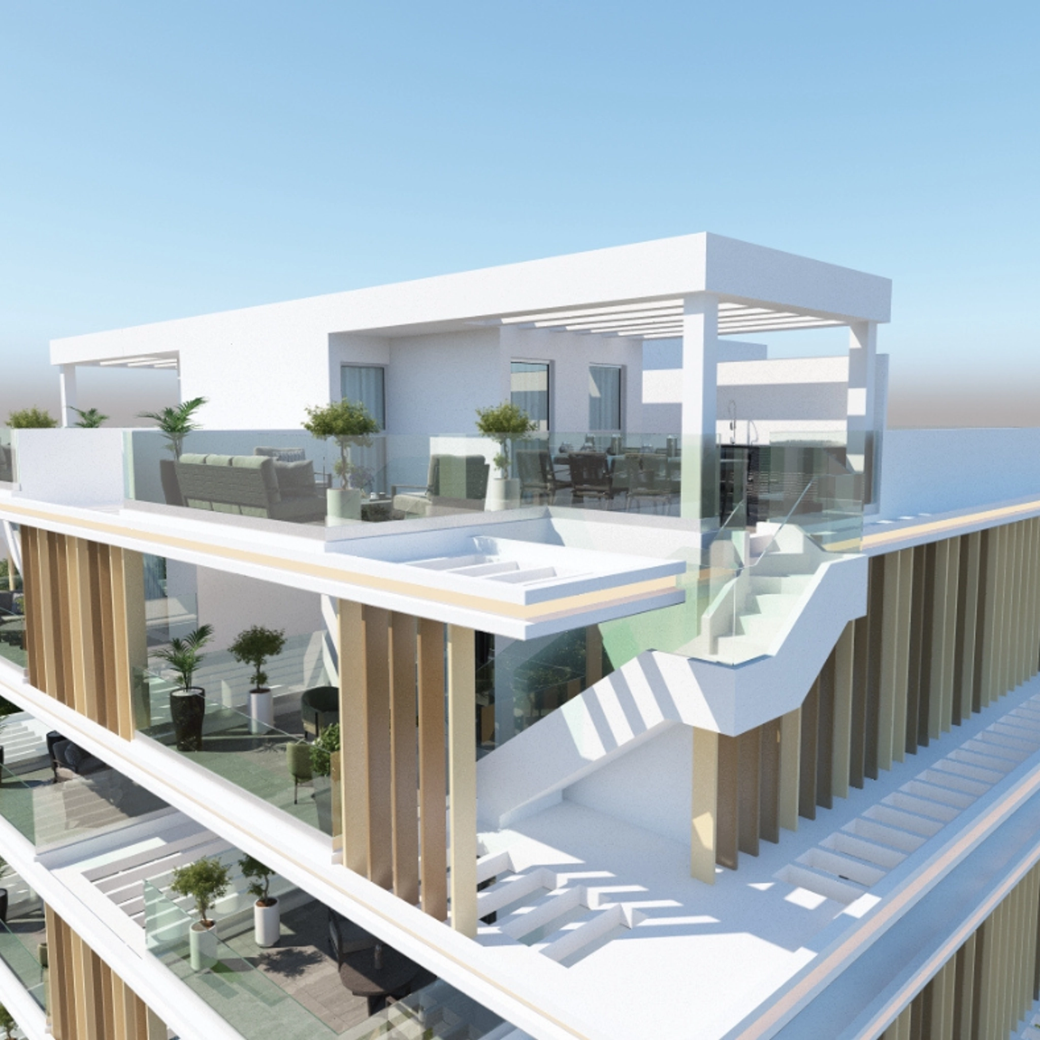 Fantastisk utsikt, nytt komplex i området Larnaca Marina