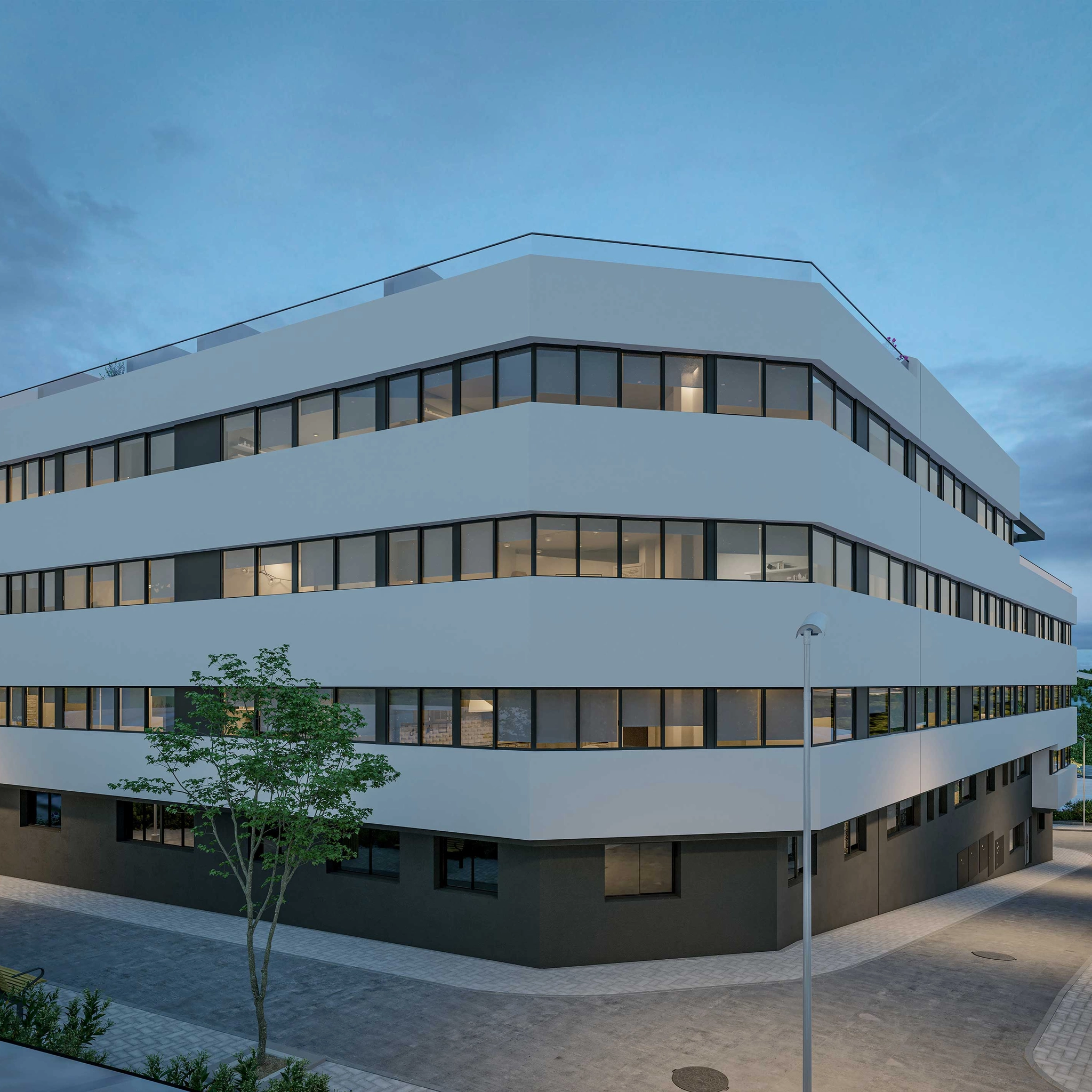 Lägenhet med 2 sovrum i ett nytt bostadsområde ..
