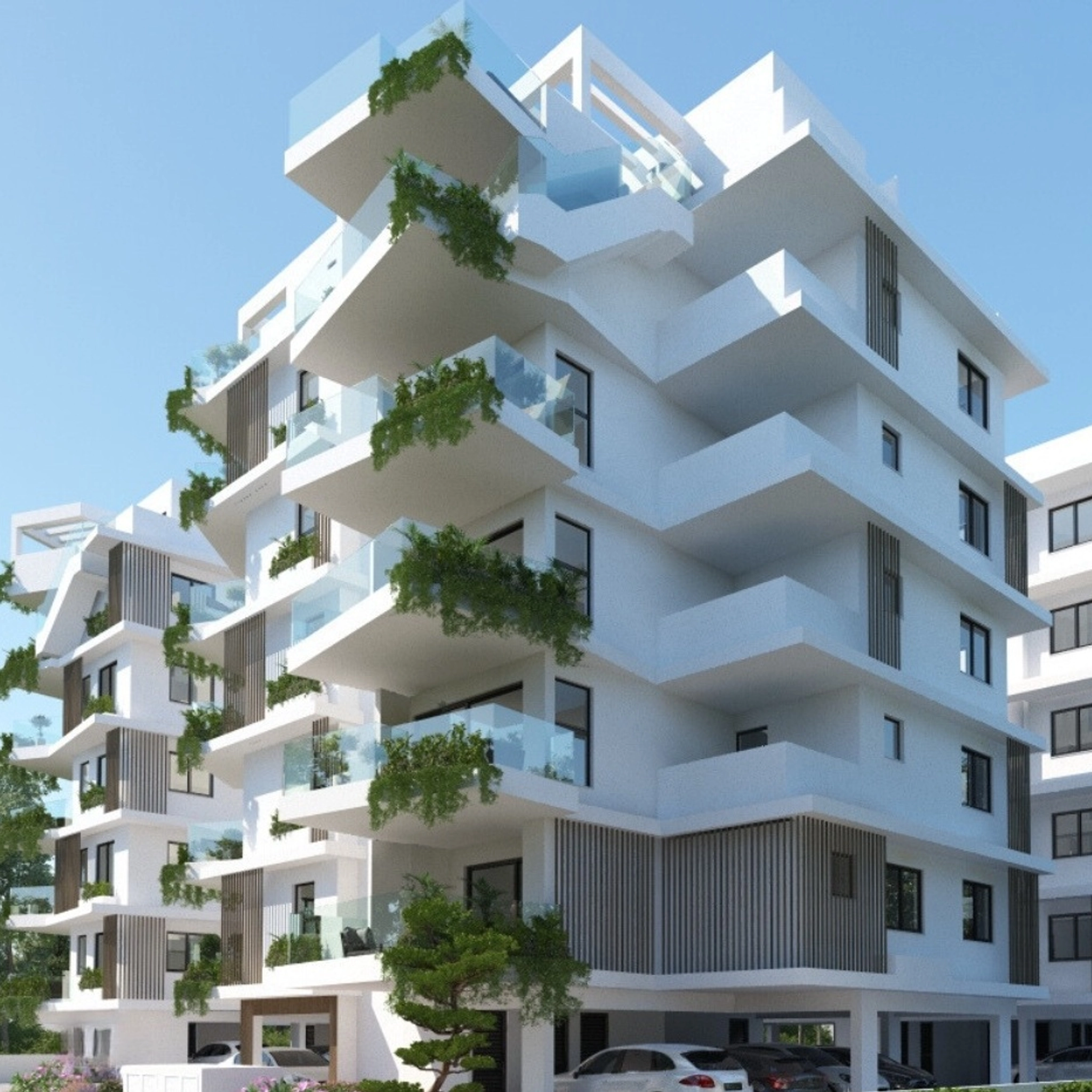 Takvåning nära marinan centralt i Larnaca