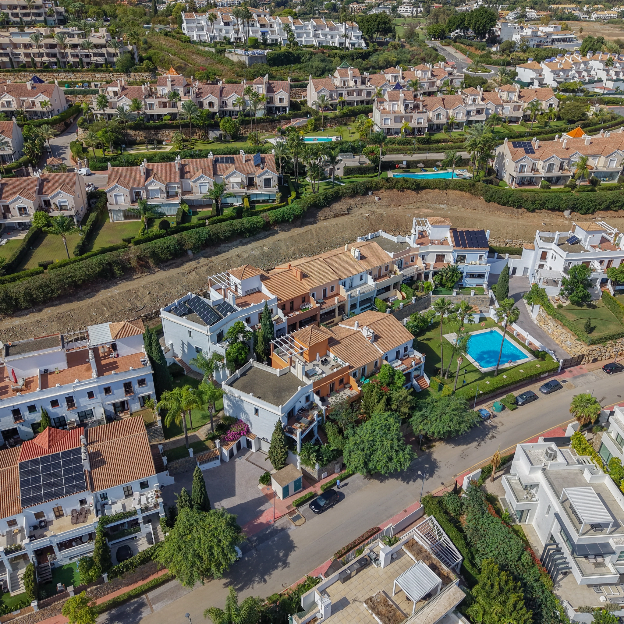 Elegant andalusiskt boende i Residensl Montevid..