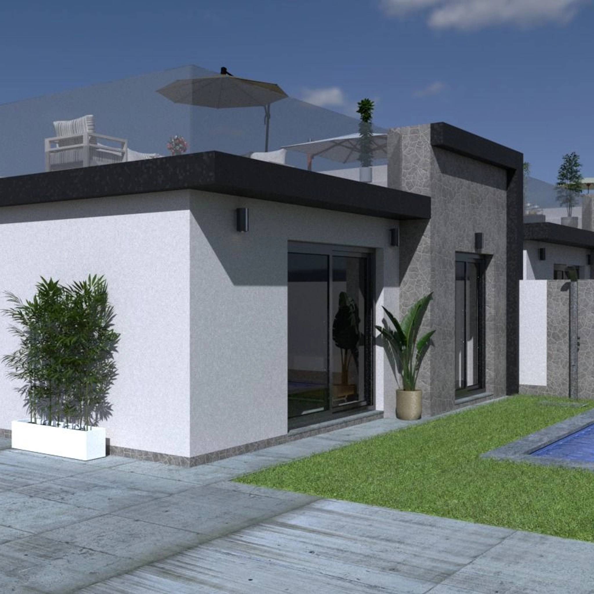Moderna villor i Balsicas, Murcia
