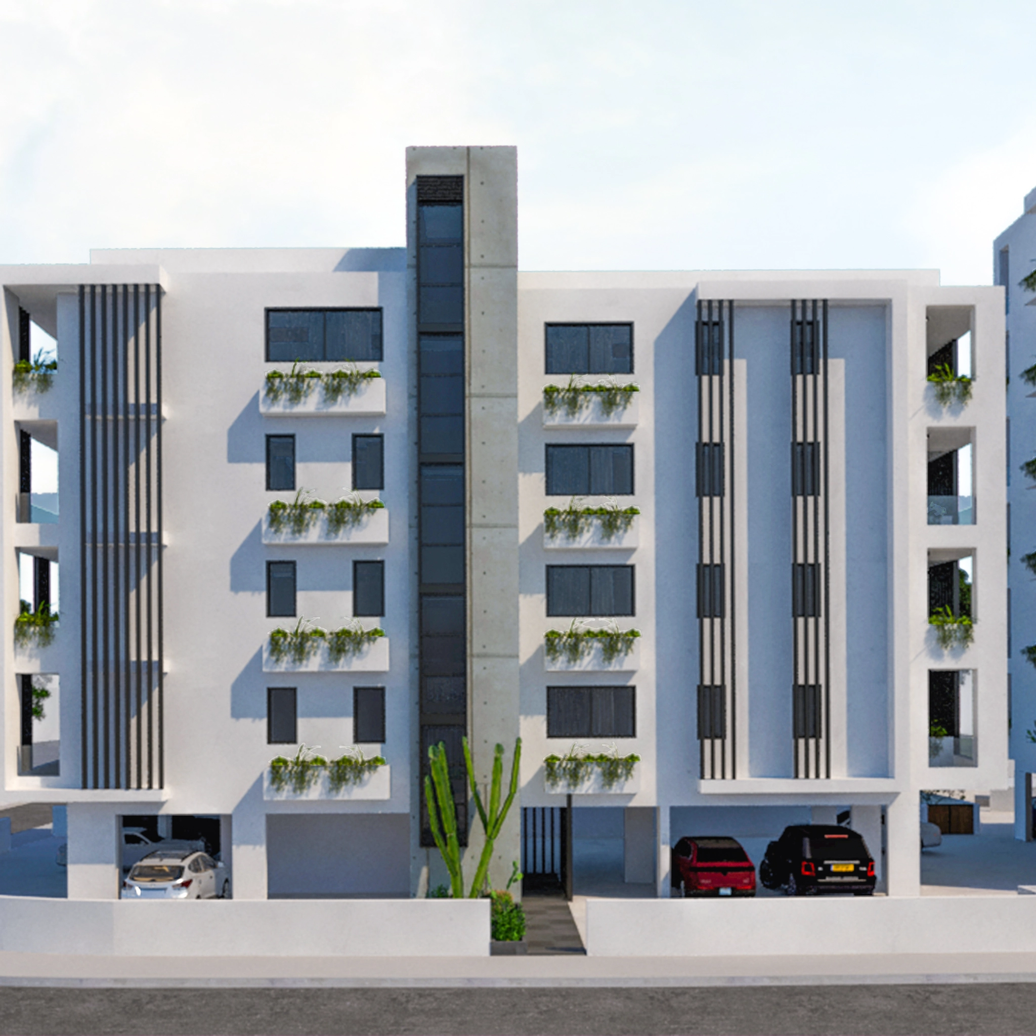 Central lägenhet i Larnaca, 2 sovrum