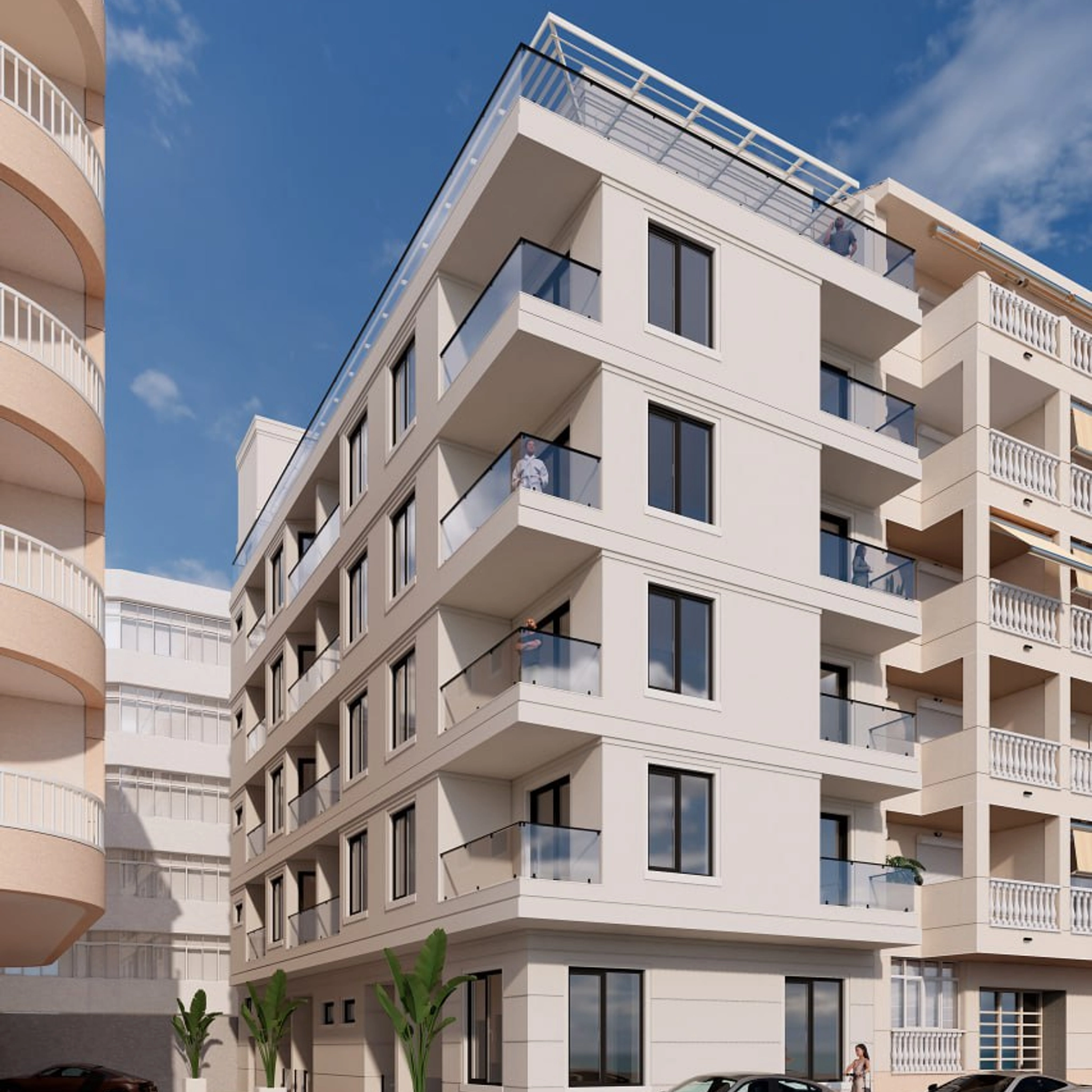 Moderna lägenheter 300 m från stranden – Torrev..