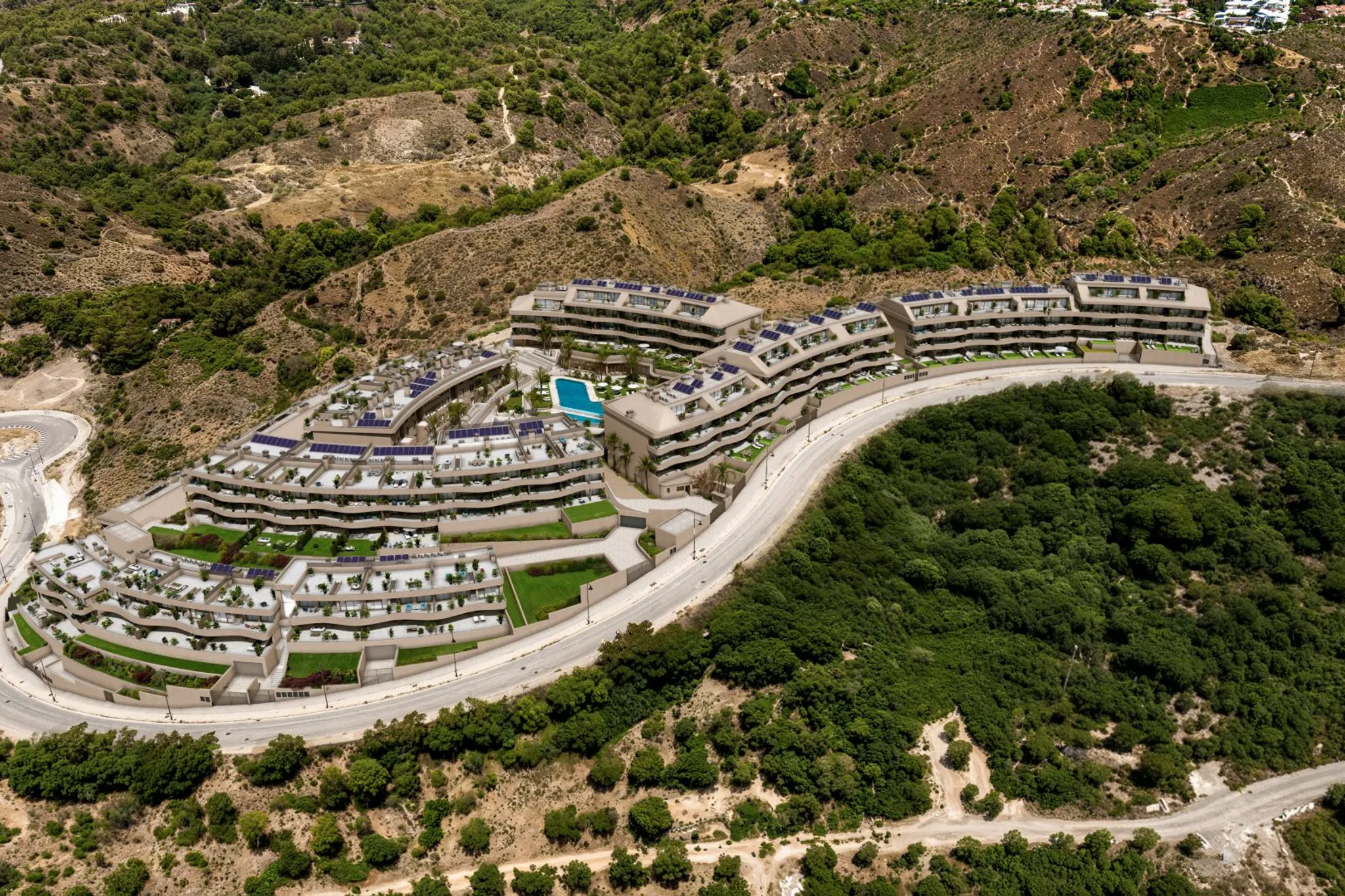 First image of En ny privatbostad med panoramautsikt.