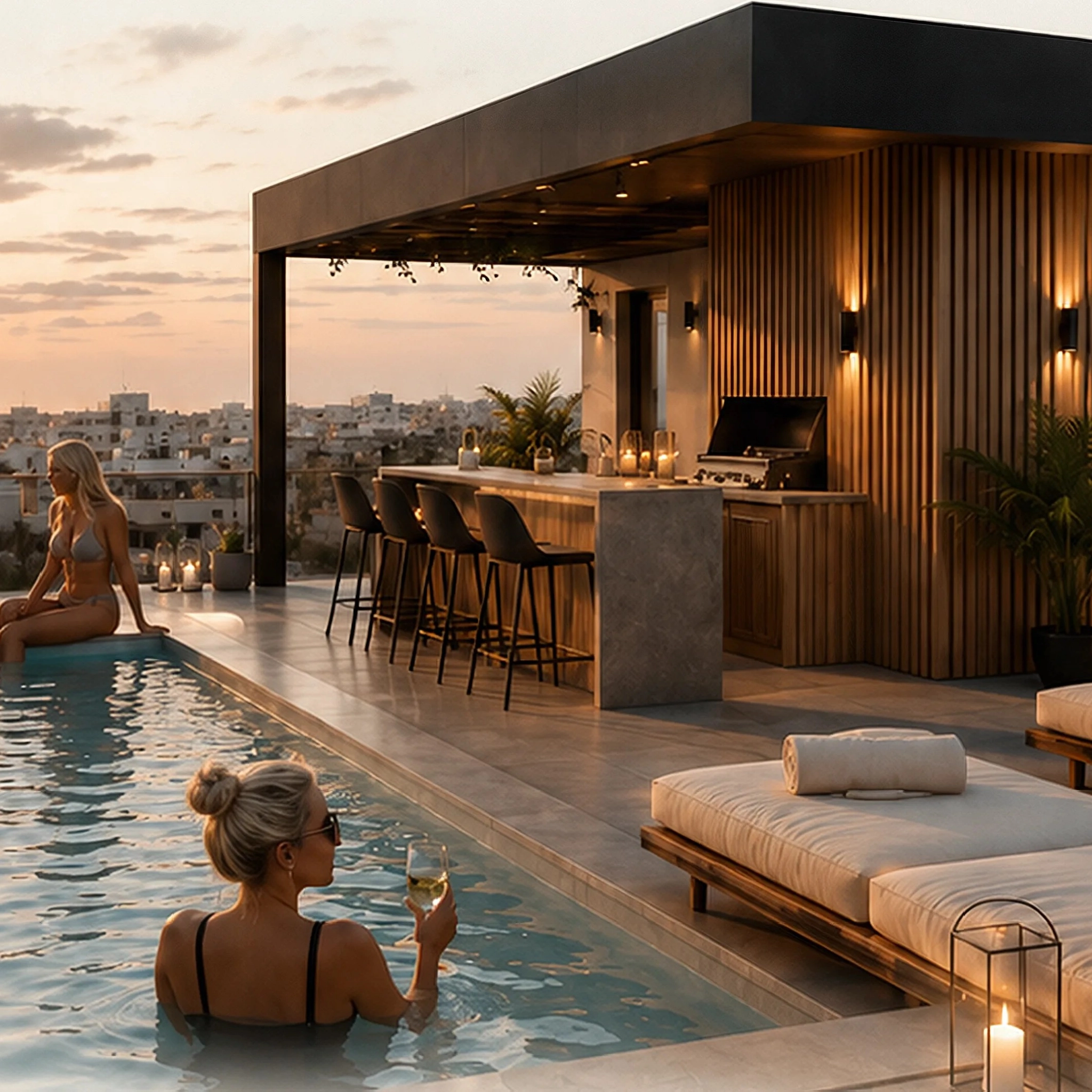 Lägenheter i modern stil i centrala Torrevieja