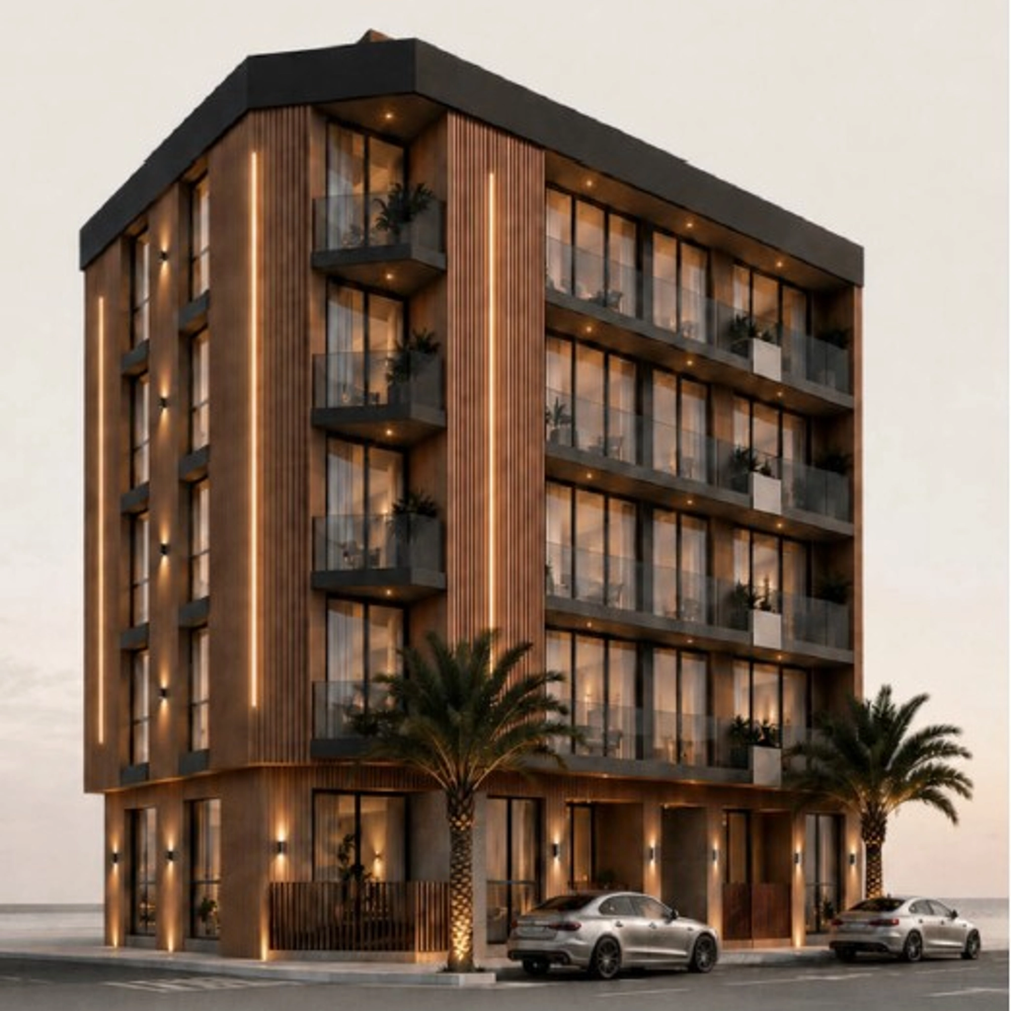 Lägenheter i modern stil i centrala Torrevieja