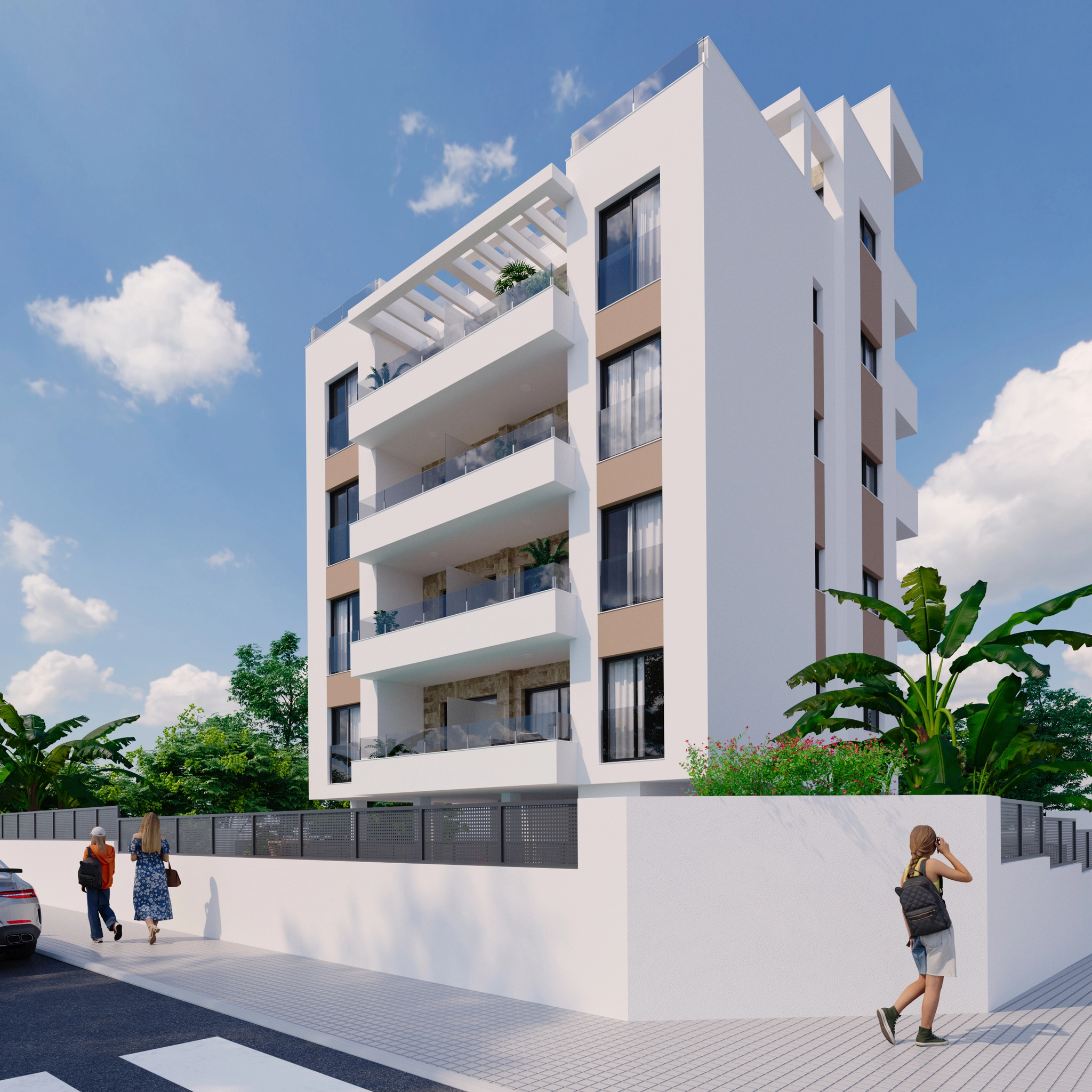 Lägenheter i modern stil i Torrevieja